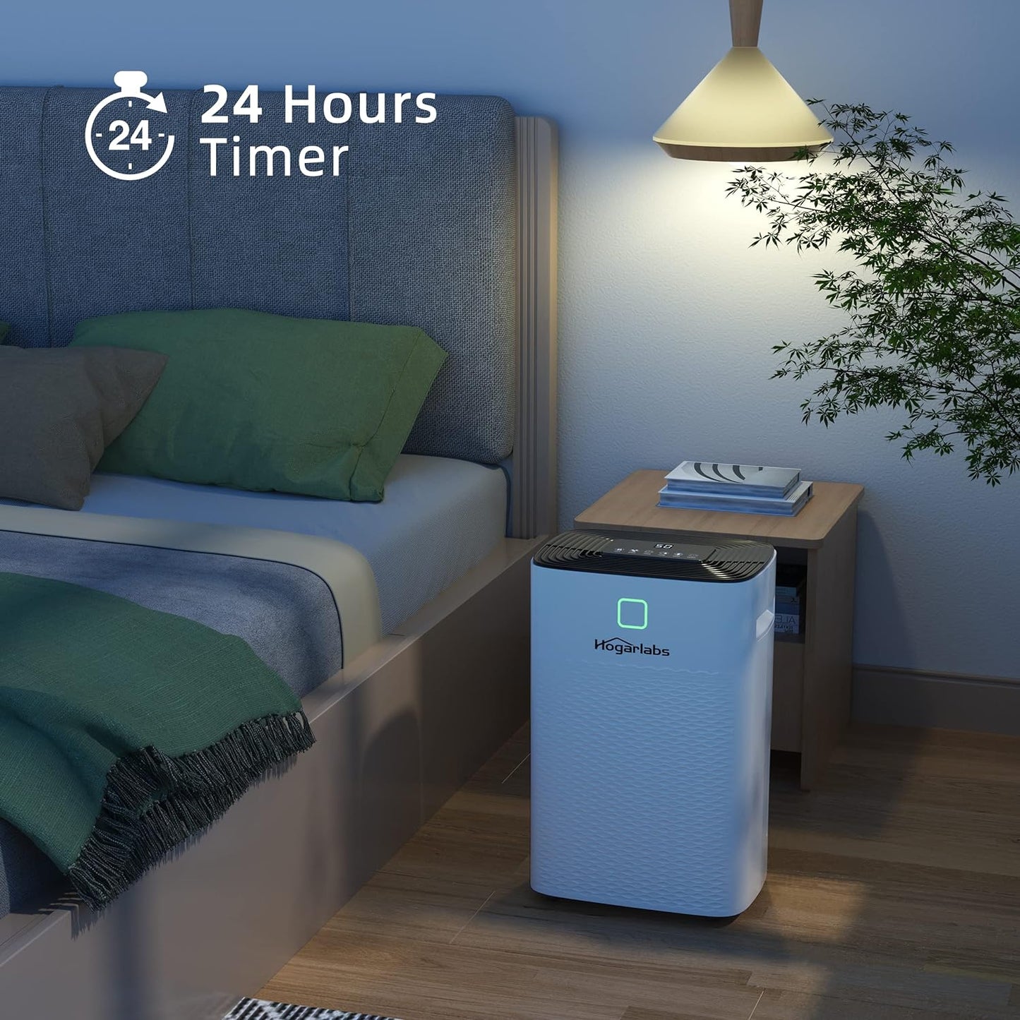 Hogarlabs 50 Pint Dehumidifiers for Home and Basements