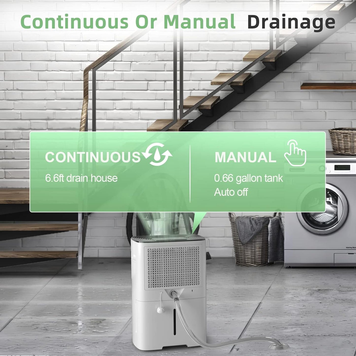 Hogarlabs 30 Pint Dehumidifiers for Home and Basements