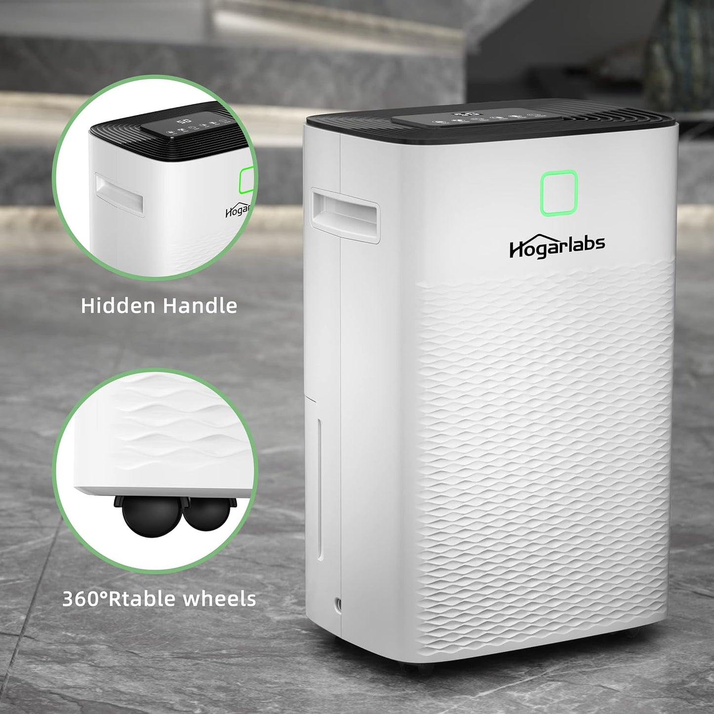 Hogarlabs 50 Pint Dehumidifiers for Home and Basements