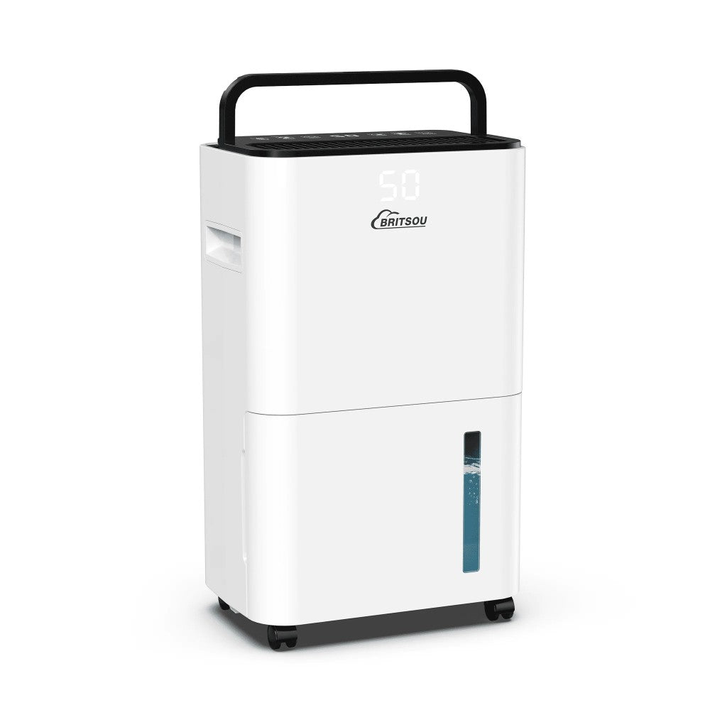 Bristou 30 Pints 2000 Sq.ft Dehumidifier Basement with Continous Drain