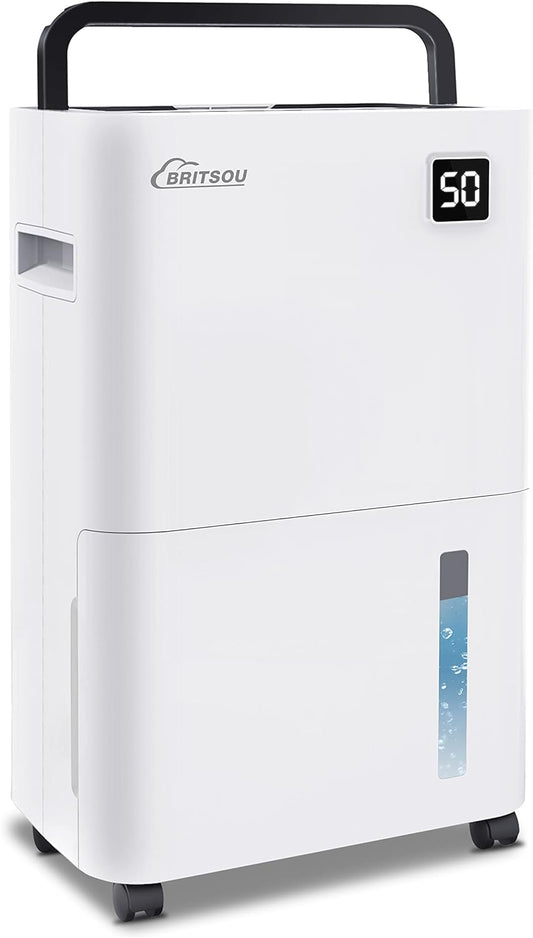 Dehumidifier 3500 Sq. Ft 50 Pint Dehumidifiers for Home Basements Bedroom with Drain Hose