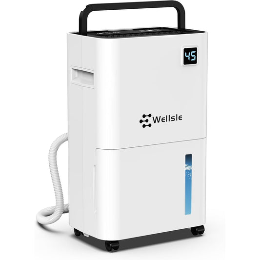 Wellsle 2000 Sq.ft 34 Pints Dehumidifier for Bedroom